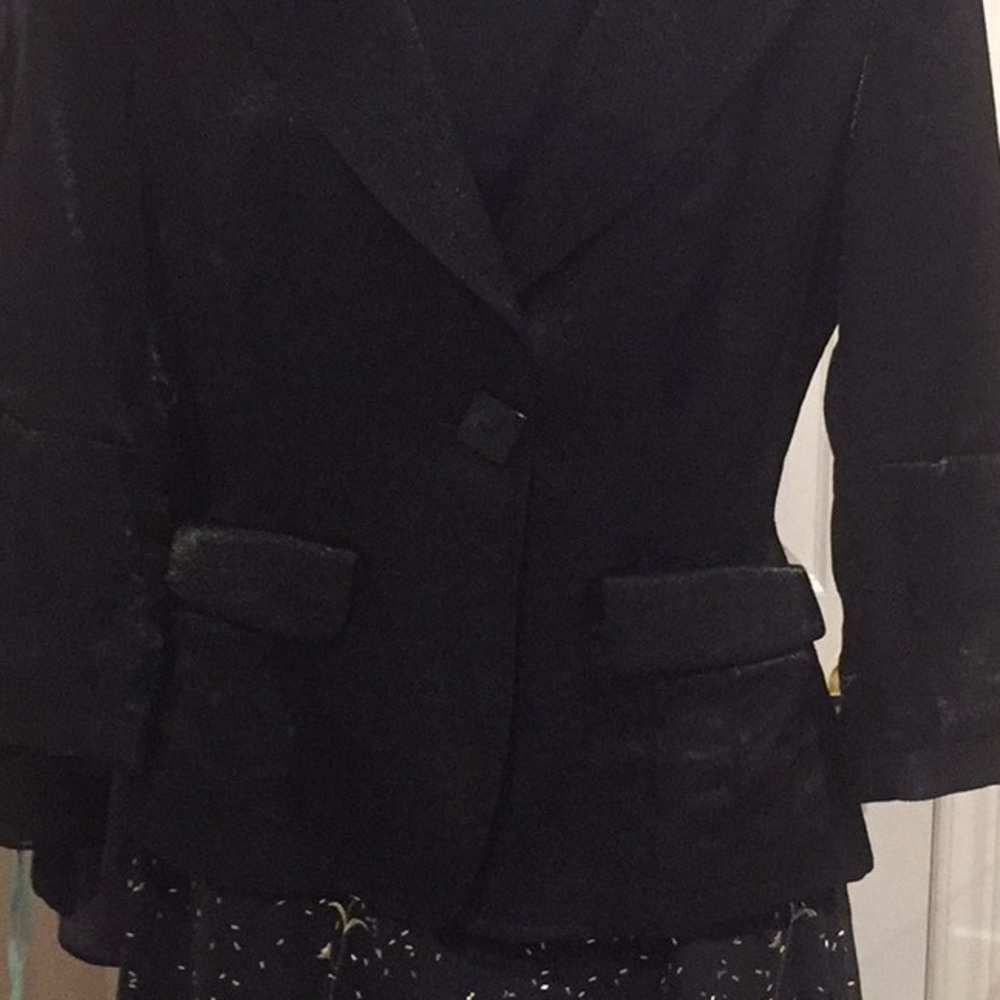 NWOT Black evening jacket NWOT - Picture 2 of 4